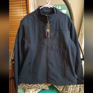 Free Country Men's Dark Blue Softshell Jacket